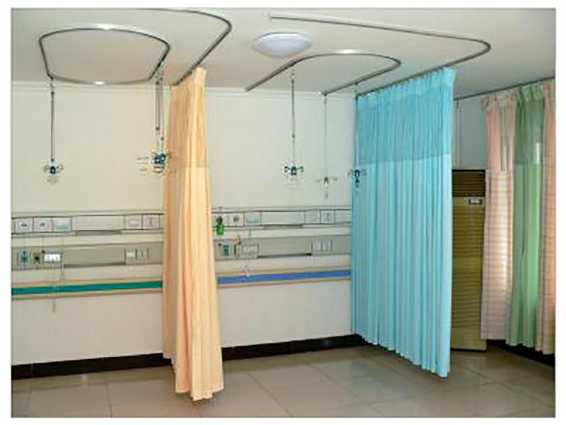 医院病房中间用的帘子什么颜色好